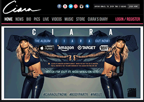 席亚拉 官方网址 美国明星网站大全