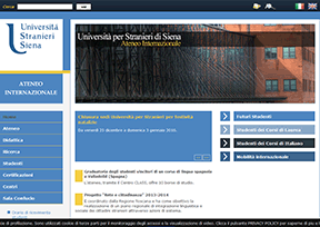 锡耶纳外国人大学 官方网址 意大利教育网站大全