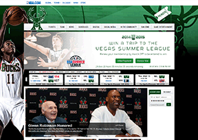 密尔沃基雄鹿队 官方网址 美国体育网站大全