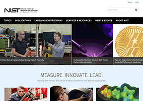 美国国家标准技术研究所 官方网址 美国组织网站大全