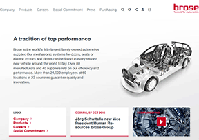 博泽_Brose 官方网址 德国商业网站大全