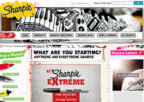 Sharpie笔 官方网址 美国商业网站大全