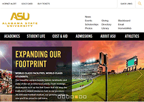 阿拉巴马州立大学 官方网址 美国教育网站大全