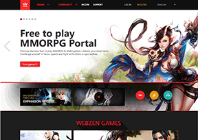 网禅_Webzen 官方网址 韩国游戏网站大全