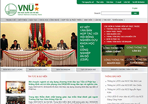 越南河内国家大学 官方网址 越南教育网站大全