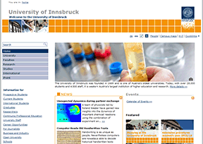因斯布鲁克大学 官方网址 奥地利教育网站大全