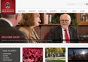 阿肯色大学 官方网址 美国教育网站大全