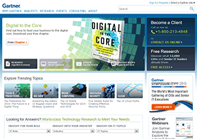 高德纳_Gartner 官方网址 美国商业网站大全