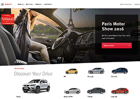 西雅特（SEAT）汽车 官方网址 西班牙汽车网站大全