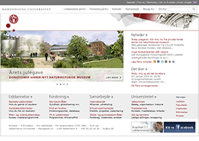 哥本哈根大学 官方网址 丹麦教育网站大全