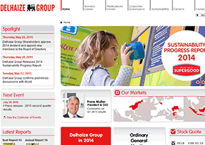 德尔海兹集团 官方网址 比利时商业网站大全