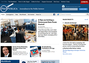 ProPublica 官方网址 美国新闻网站大全