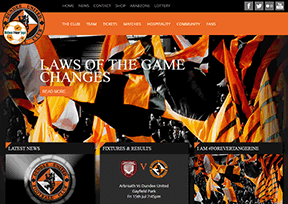 邓迪联足球俱乐部 官方网址 英国体育网站大全