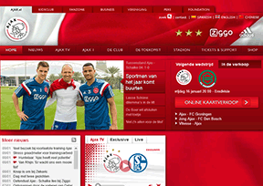 阿贾克斯足球俱乐部 官方网址 荷兰体育网站大全