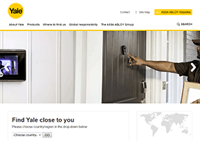 耶鲁锁具公司 官方网址 美国商业网站大全