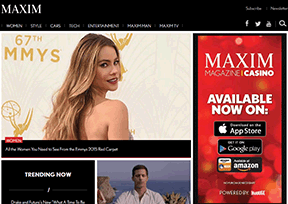 MAXIM杂志 官方网址 英国杂志网站大全