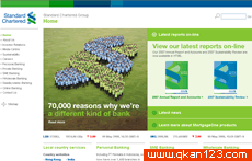 英国渣打银行 官方网址 英国银行网站大全