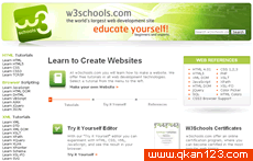 W3Schools 官方网址 美国其他网站大全