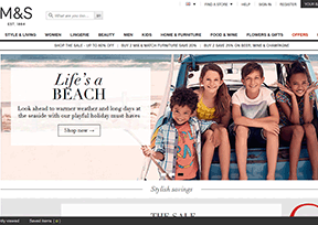 马莎百货 官方网址 英国购物网站大全