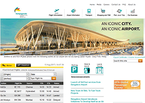 班加罗尔国际机场 官方网址 印度交通网站大全