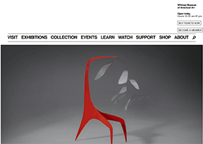 惠特尼美国艺术博物馆 官方网址 美国艺术网站大全