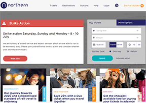 英国北方铁路 官方网址 英国交通网站大全