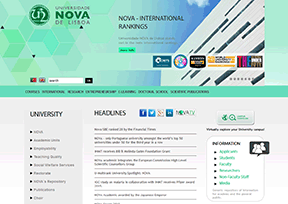 里斯本新大学 官方网址 葡萄牙教育网站大全