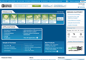 亚德诺半导体技术有限公司 官方网址 美国商业网站大全