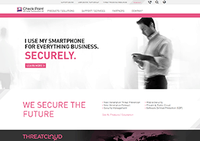Check Point 官方网址 美国商业网站大全