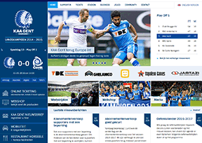 根特足球俱乐部 官方网址 比利时体育网站大全