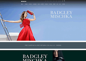 吉雷·米其卡Badgley Mischka 官方网址 美国购物网站大全