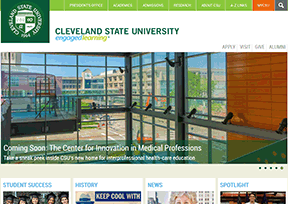 克里夫兰州立大学 官方网址 美国教育网站大全