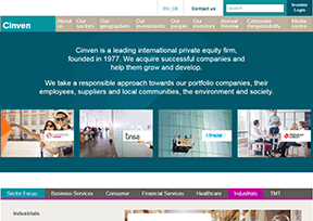 Cinven公司 官方网址 英国商业网站大全