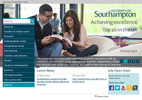 南安普敦大学 官方网址 英国教育网站大全