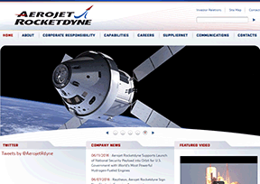 Aerojet公司 官方网址 美国军事网站大全