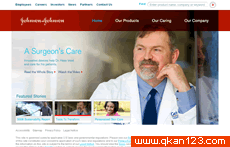 强生官方网站 官方网址 美国商业网站大全