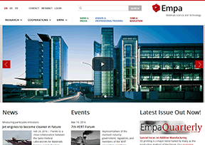 联邦材料测试与开发研究所 官方网址 瑞士教育网站大全