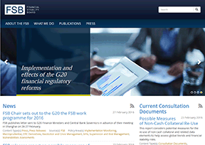 金融稳定委员会 官方网址 瑞士组织网站大全