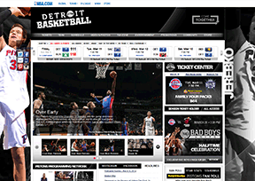 底特律活塞队 官方网址 美国体育网站大全