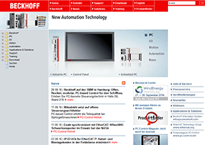 倍福_Beckhoff 官方网址 德国商业网站大全