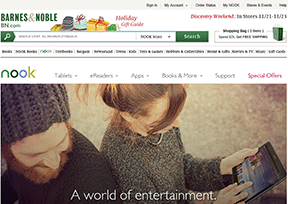 Nook 官方网址 美国IT网站大全