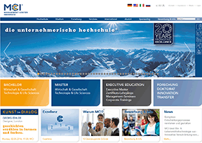 因斯布鲁克管理中心 官方网址 奥地利教育网站大全