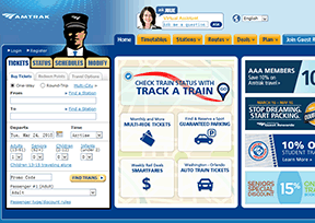 美国国家铁路客运公司 官方网址 美国交通网站大全