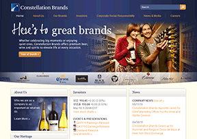 星座品牌公司 官方网址 美国商业网站大全