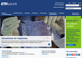 苏黎世联邦理工学院 官方网址 瑞士教育网站大全