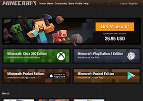 Minecraft 官方网址 瑞典游戏网站大全