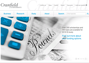 英国克兰菲尔德大学 官方网址 英国教育网站大全