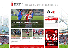 拉普拉塔大学生足球俱乐部 官方网址 阿根廷体育网站大全