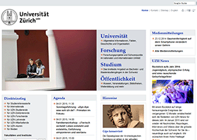 苏黎世大学 官方网址 瑞士教育网站大全