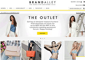 BrandAlley英国 官方网址 英国购物网站大全